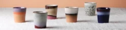 HKliving Ceramic 70 S Mix Match Mugs