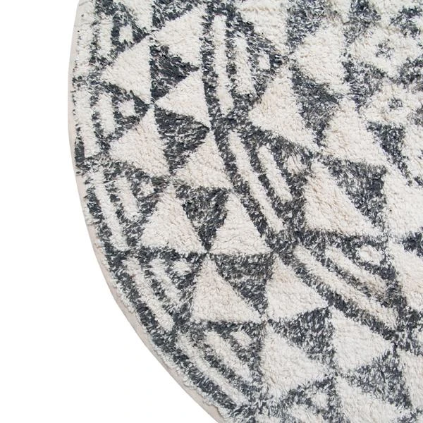 HKliving Round Bath Mat 120cm 3 HKliving Round Bath Mat 120cm