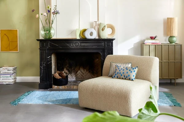 HKliving ceramic ribbed vase matt minty 6 HKliving ceramic ribbed vase matt minty