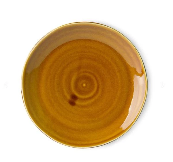 HKliving Kyoto Ceramics Japanese Dinner Plate Brown 3 HKliving Kyoto Ceramics Japanese Dinner Plate Brown