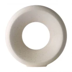 HKliving M White Circle Vase