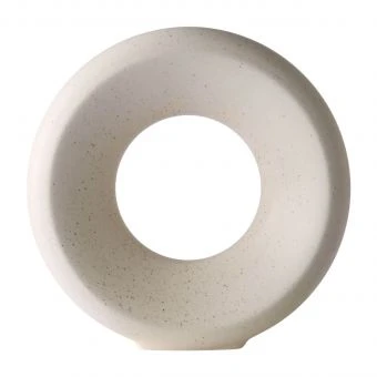 HKliving M White Circle Vase 3 HKliving M White Circle Vase