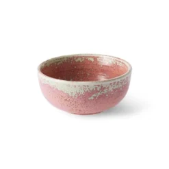 HKliving Home Chef Ceramics Bowl Rustic Pink