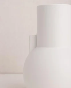 HKliving Matt White Vase S