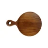 HKliving Round Teak Scoop Spoon