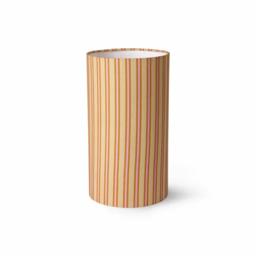 HKliving Doris : Printed Cylinder Lamp Shade Stripes 7 HKliving Doris : Printed Cylinder Lamp Shade Stripes