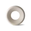 HKliving Ceramic Circle Vase | Medium | Speckled White 1 HKliving Ceramic Circle Vase | Medium | Speckled White