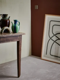 HKliving Ceramic Jug Blue/Green