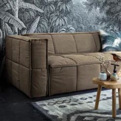 HKliving Printed Palm Leaves Cushion