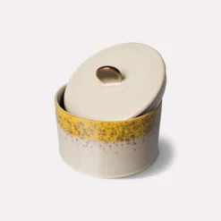 HKliving Ceramic 70's Cookie Jar Autumn