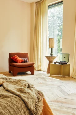 HKliving Bamboo Cylinder Lamp Shade