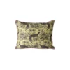 HKliving Doris Printed Silk Cushion Jungle 1 HKliving Doris Printed Silk Cushion Jungle