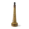 HKliving Retro Stoneware Lamp Base - Mustard