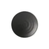 HKliving Kyoto Ceramics Japanese Dessert Plate | Matt Black