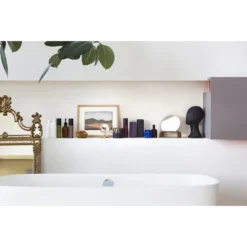 HKliving WILLOW WOODEN MIRROR STAND