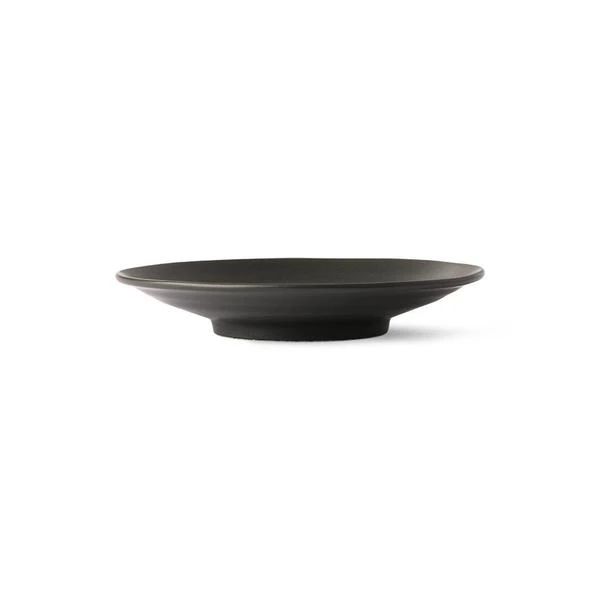 HKliving Kyoto Ceramics Japanese Dessert Plate | Matt Black 6 HKliving Kyoto Ceramics Japanese Dessert Plate | Matt Black