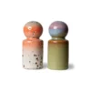 HKliving PEPER & SALT JAR, ASTEROIDS/PEAT