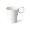 HKliving White Bone China Mug