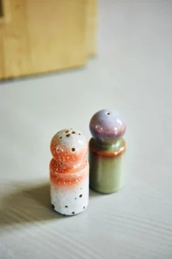 HKliving PEPER & SALT JAR, ASTEROIDS/PEAT 8 HKliving PEPER & SALT JAR, ASTEROIDS/PEAT