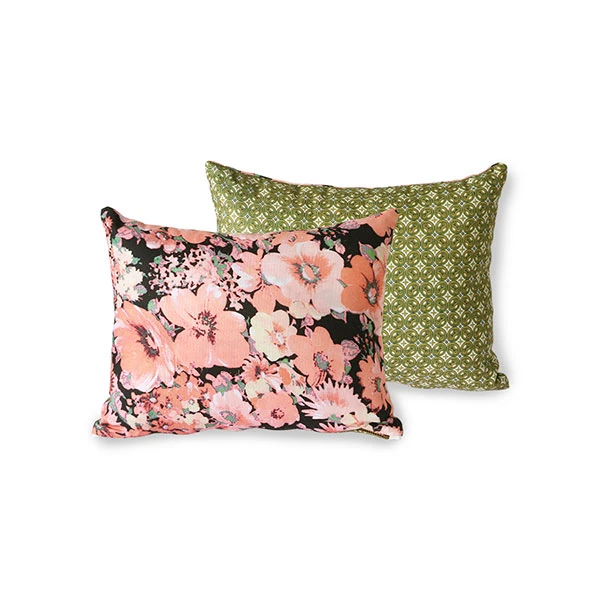 HKliving Doris for hkliving: printed cushion floral (30x40) 3 HKliving Doris for hkliving: printed cushion floral (30x40)