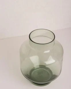 HKliving Vase L Glass Grun