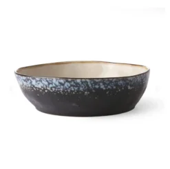 HKliving Ceramic 70's Pasta Bowl Galaxy Set of 2