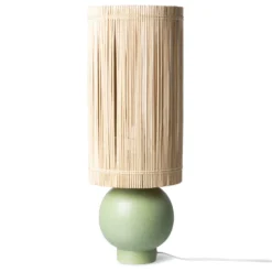 HKliving Bamboo Cylinder Lamp Shade