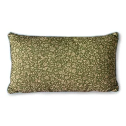 HKliving Doris for hkliving: printed cushion blue (35x60)