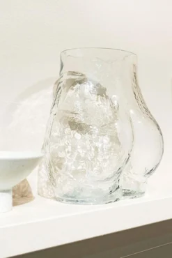 HKliving Glass Bum Vase 8 HKliving Glass Bum Vase