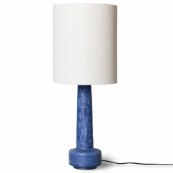 HKliving Retro Blue Lamp Base 11 HKliving Retro Blue Lamp Base