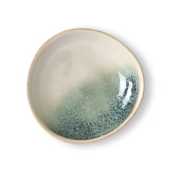 HKliving Ceramic Plate 70's Curry Bowls: Mist (Set of 2) 10 HKliving Ceramic Plate 70's Curry Bowls: Mist (Set of 2)