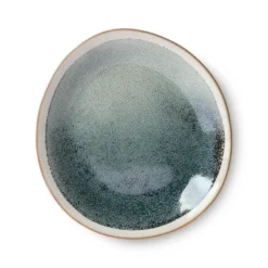 HKliving Mist Ceramics Side Plates - Set of 2