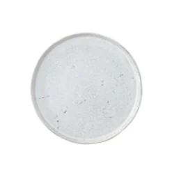 HKliving Set of 2 Mint Bold and Basic Ceramics Breakfast Plate