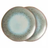 HKliving 70s Ceramics: Dinner Plates, Mineral (Set of 2)