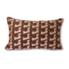 HKliving Bordeaux Geometric Cushion