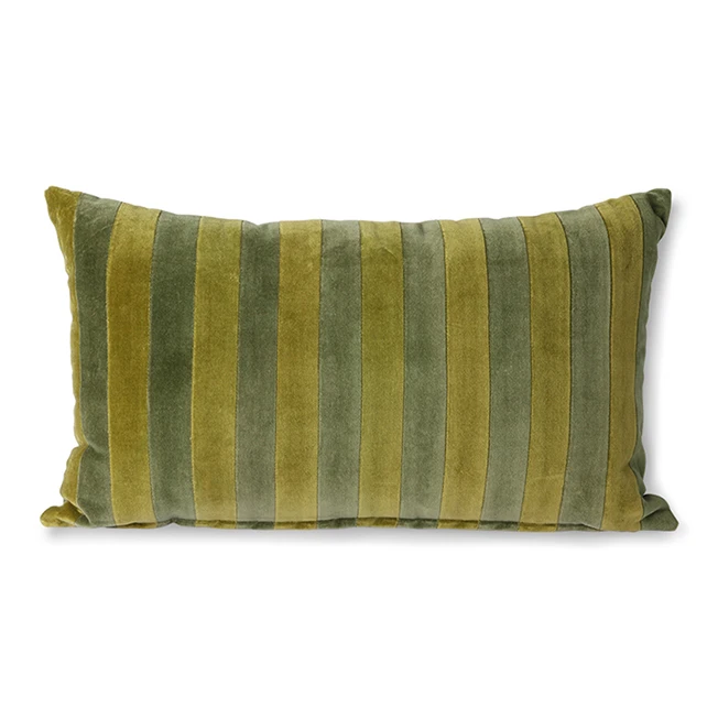 HKliving Green & Camo Striped Cushion 3 HKliving Green & Camo Striped Cushion