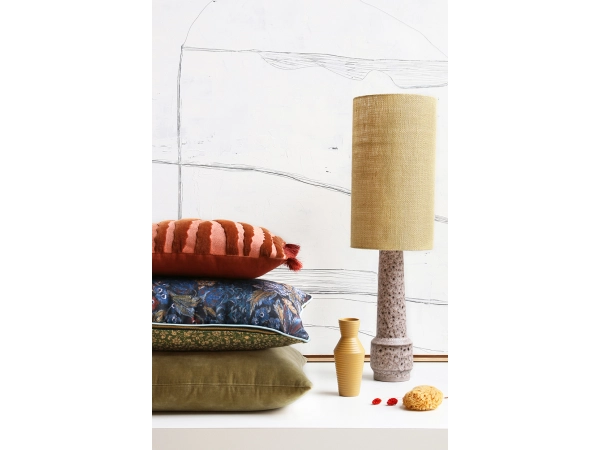 HKliving Printed Cushion Blue 35X60cm 6 HKliving Printed Cushion Blue 35X60cm