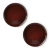 HKliving Bold & Basic Ceramics Dinner Plate Cerise Set of 2