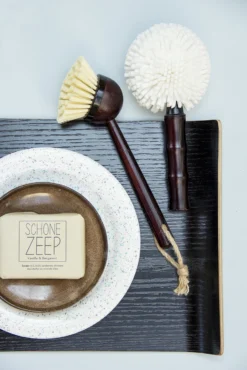 HKliving Black Willow Wooden Tray L 11 HKliving Black Willow Wooden Tray L