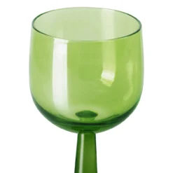 HKliving Lime Tall Wine Glass - Set of 4