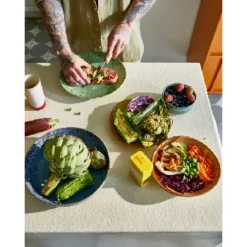 HKliving 70s Ceramics Autumn Side Plate - Set of 2