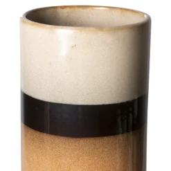 HKliving 70s Ceramics Vase XL - Tornado 13 HKliving 70s Ceramics Vase XL - Tornado