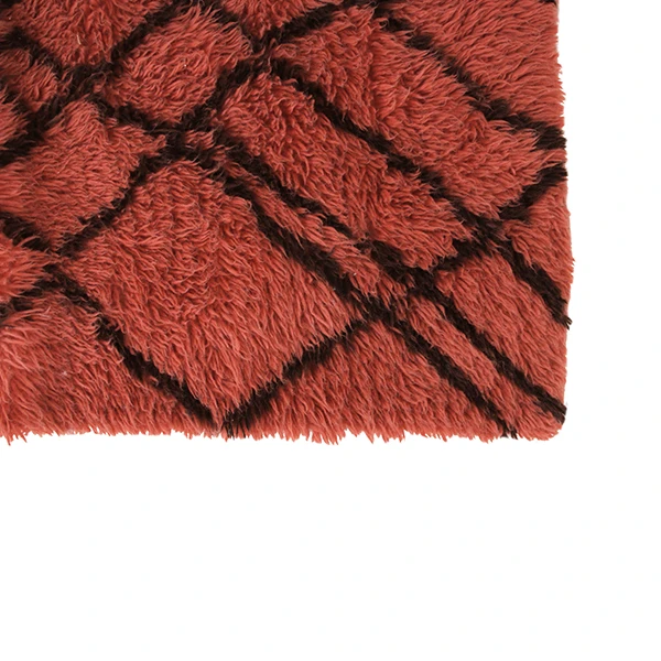 HKliving Funky Red Berber Rug 4 HKliving Funky Red Berber Rug