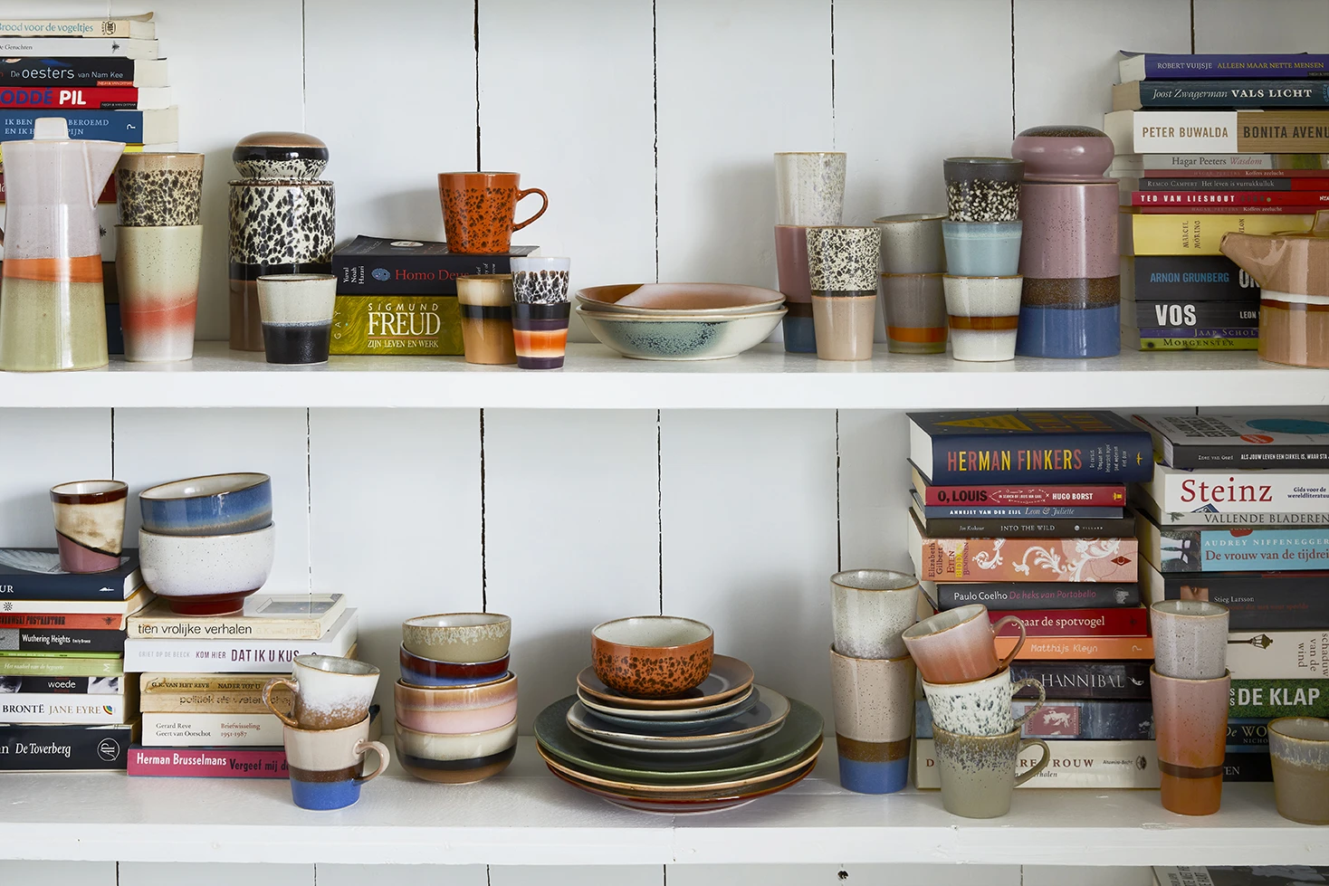 HKliving 70s Ceramics Storage Jar - Tropical 7 HKliving 70s Ceramics Storage Jar - Tropical