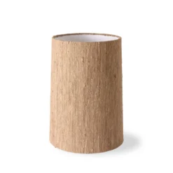 HKliving Silk Cone Brown Lamp Shade