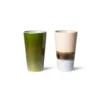 HKliving Set 2 Latte Mugs 70’s