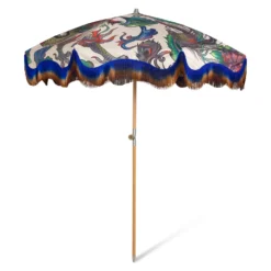 HKliving Traditional Blend Beach Umbrella