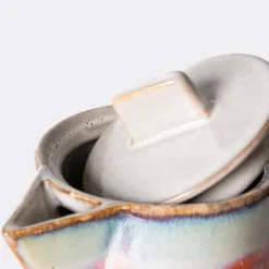 HKliving 70s Multi Colors Ceramic Coffee Pot