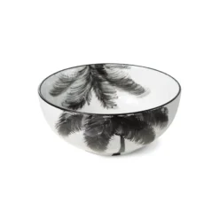 HKliving Palms Porcelain Bowl