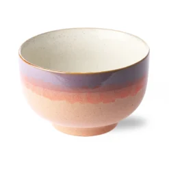 HKliving Ceramic 70's noodle bowls (set of 4)